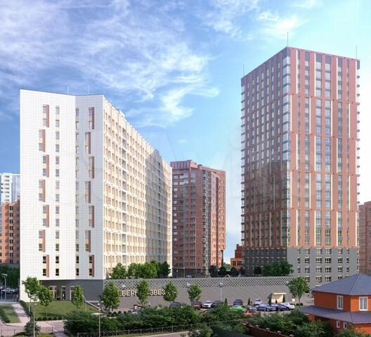 2-к. квартира, 53,6 м², 3/15 эт.