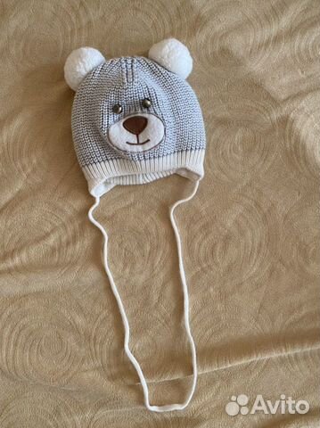 Шапка для новорожденного на выписку