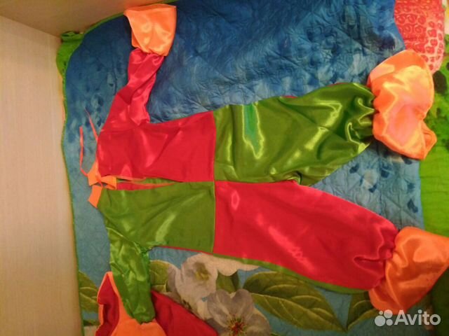 Новогодний костюм Петрушка и Зайка