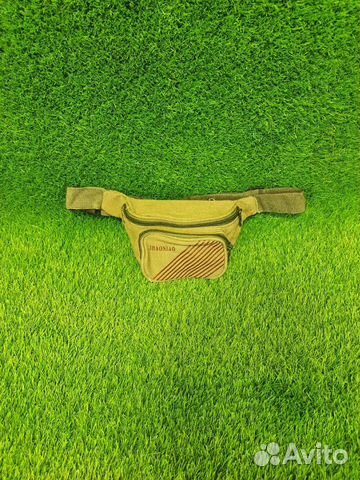 Сумка поясная 222# Jhaoniao коричневый