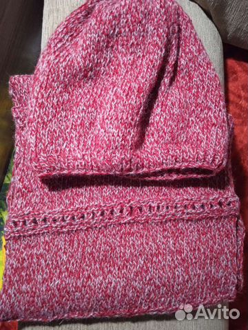 Комплект шапка и снуд