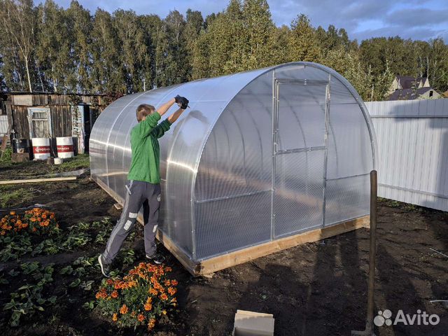 Теплица Арочная