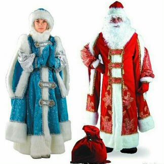 Костюм деда мороза и снегурочки