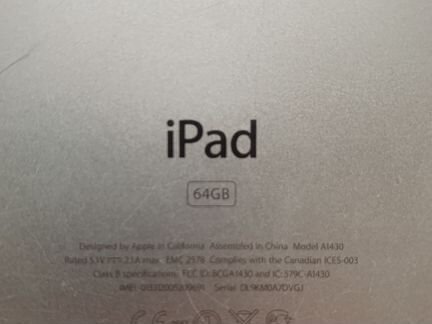 iPad 3 A1430 64гб