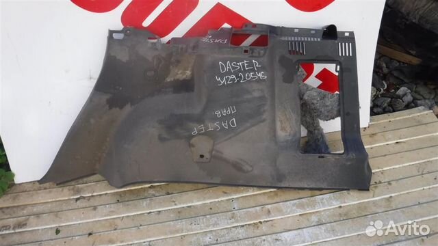 Обшивка багажника Renault Duster 2012