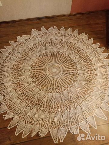 Скатерть вязаная