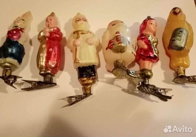 Ёлочные игрушки СССР
