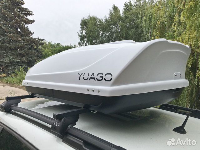 Автобокс на крышу 390 л