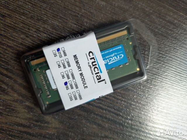 Оперативная память для ноутбука ddr4 16gb 2133mhz