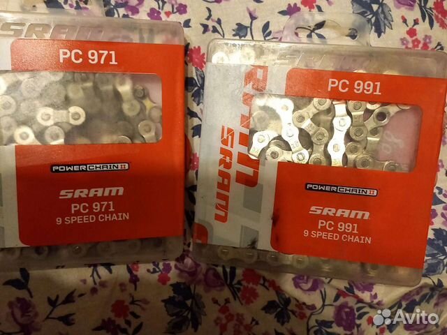 Sram PC-971 и KMC Z7 цепи на 9 и 6-7 скоростей