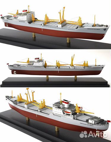 Модель корабля сухогруз Николай Погодин