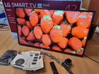 Телевизор LG 110см Smart TV,Active HDR,встроен wif