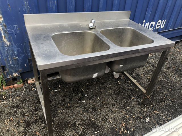 Мойка двухсекционная цельнотянутая купить в Санкт-Петербурге | Готовый ...