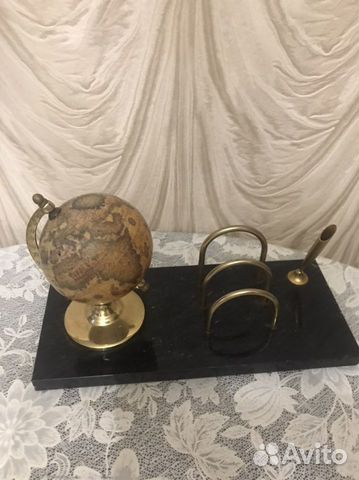 Набор руководителя на мраморной подставке. Торг