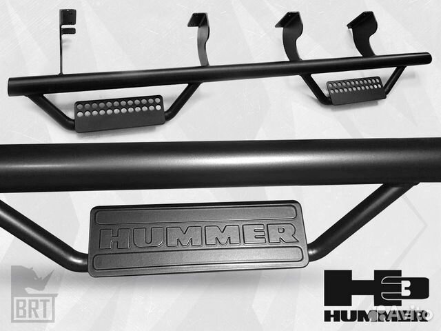 Силовые пороги / Hummer H3 / доставка по РФ
