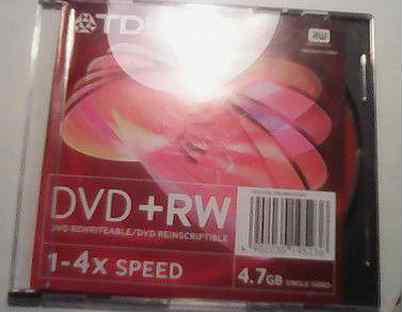 DVD RW и CD+RW диски