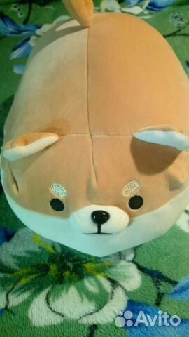 Мягкая игрушка, подушка, собака