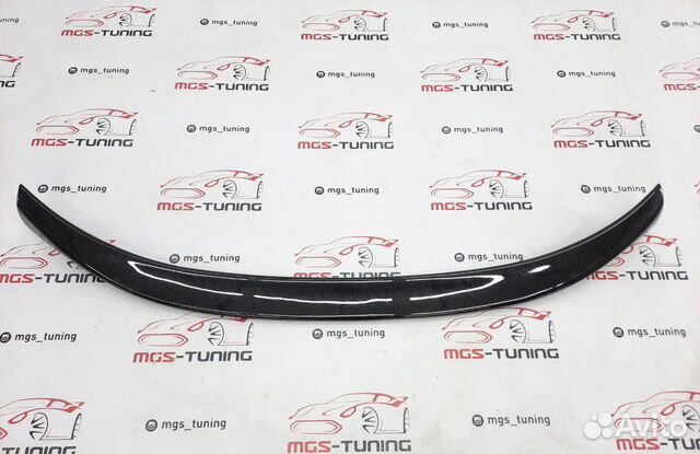 Спойлер на BMW X6 E71 M-Perfomace Style 2 Карбон