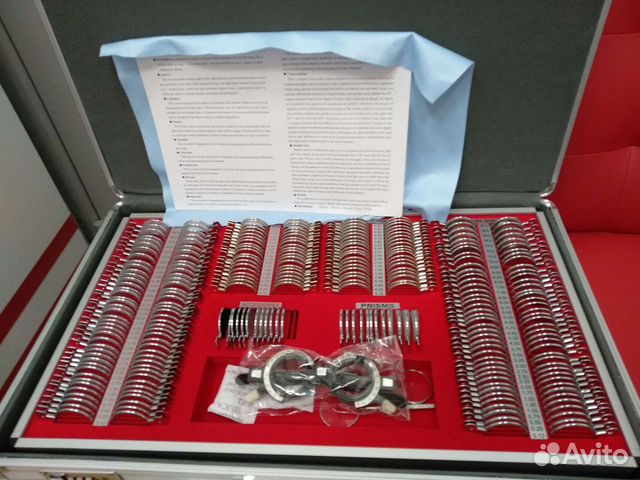 Набор пробных линз 266шт