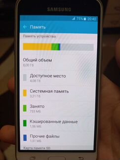 Телефон Samsung galaxy J3 (2016)