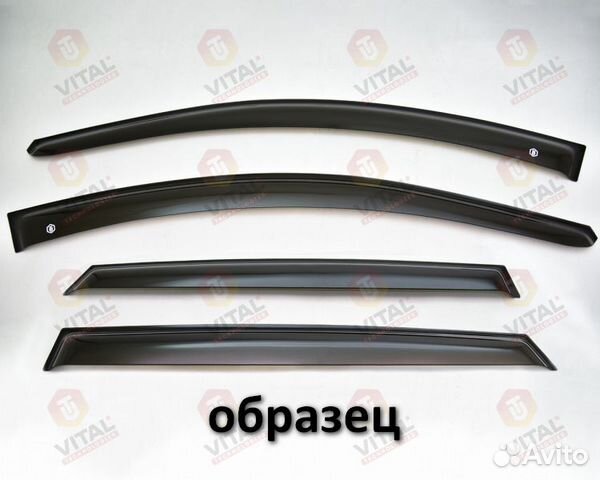 Дефлекторы окон (ветровики) на Fiat Linea