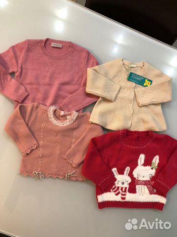 Кофта кардиган 9-12 мес mothercare, Benetton