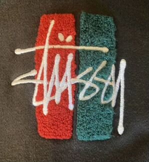 Винтажное худи stussy