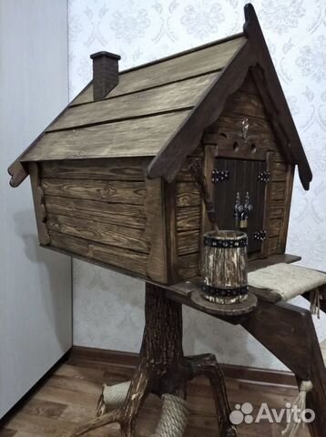 Домик когтеточка для кошки собаки