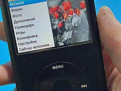 Плеер iPod classic 160 gb на запчасти