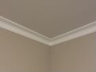 Монтаж потолочного плинтуса, покраска потолка,стен