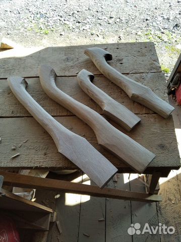 Топорище ручной работы