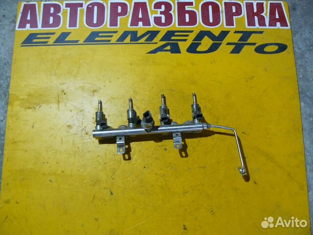 Рампа топливная без форсунок Citroen C4 EP6 Turbo