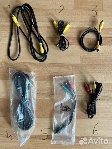 Разные кабели для аудио-видео техники