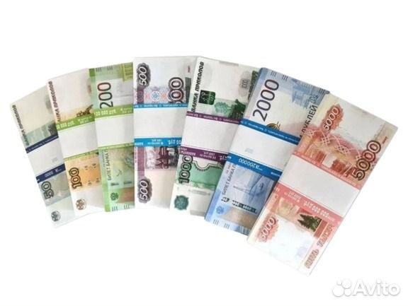 Банкноты Банка приколов / Сувенирные деньги