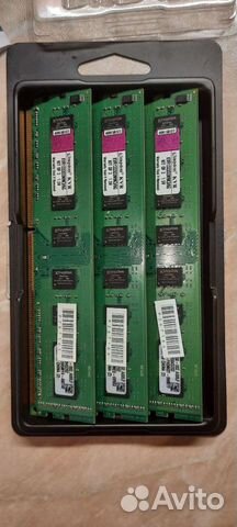 Kingston 6 гб (2 гб x 3) DDR3 (KVR1333D3N9K3/6G)