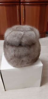Норковая шапка женская