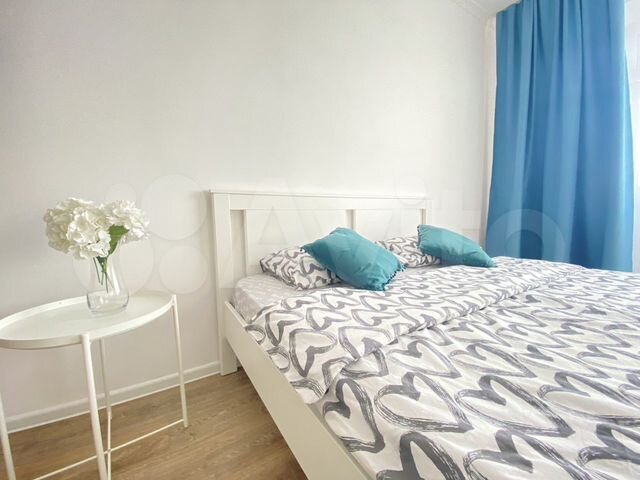 1-к. квартира, 45 м², 3 кровати