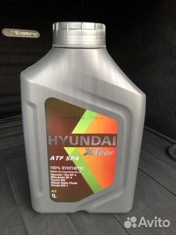 Масло трансмиссионное hyundai ATF sp 4