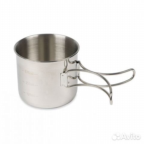 Кружка со складными ручками и мерной шкалой, Tramp