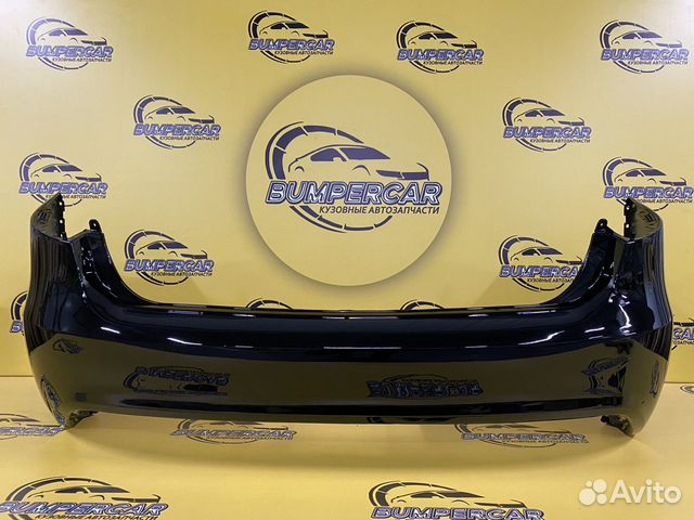 Бампер задний на Kia Rio 3