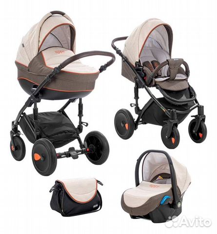 Коляска 3 в 1 Tutis Zippy Viva