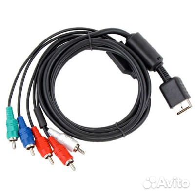 Кабель PlayStation AV Компонентный PS2, PS3