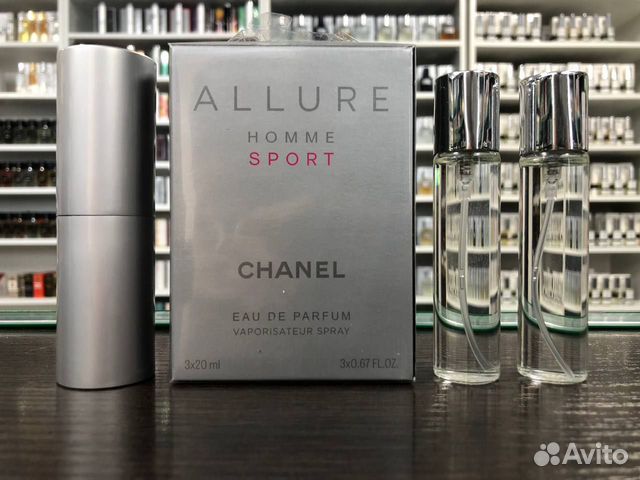 Allure Homme Sport Шанель Аллюр хом спорт 60мл