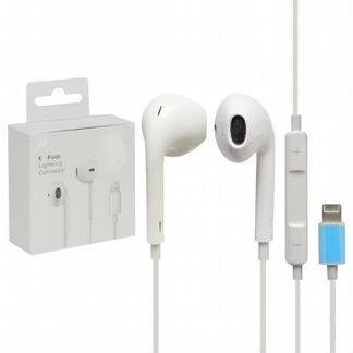 Наушники Airpods Lightning Iph 7 Epods C100