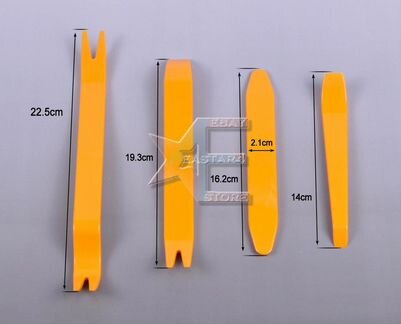 Пластиковые инструменты для разборки салона