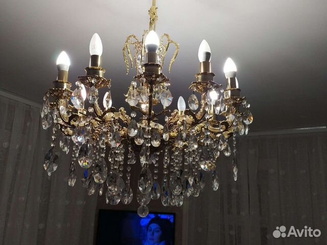 Люстра хрустальная