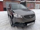 SsangYong Actyon 2.0 МТ, 2012, битый, 127 000 км