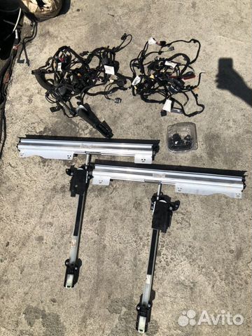 Audi a8 d4 комплект электро шторок