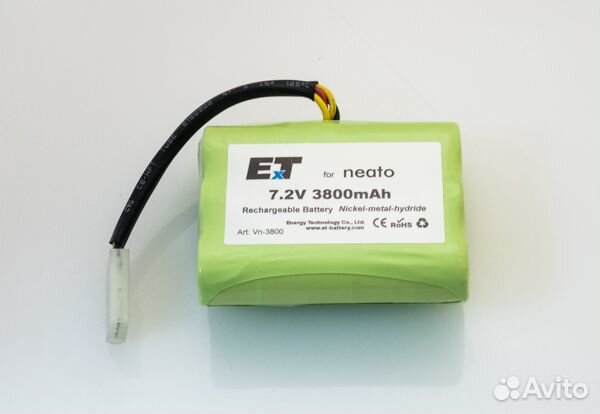 Аккумулятор ET NeatoXV 3800мАч для робота пылесоса