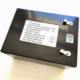 Литиевый Тяговый Аккумулятор 24в, 36в, 48в